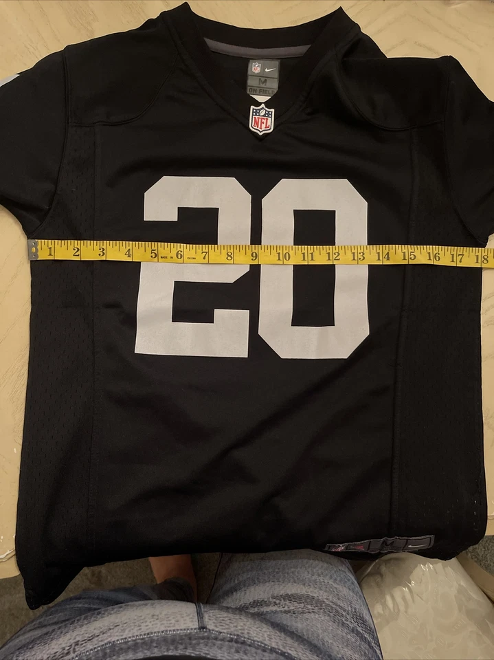 Camiseta deportiva Nike NFL On Field Darren McFadden Oakland Raiders juvenil mediana Foto 4 de 4