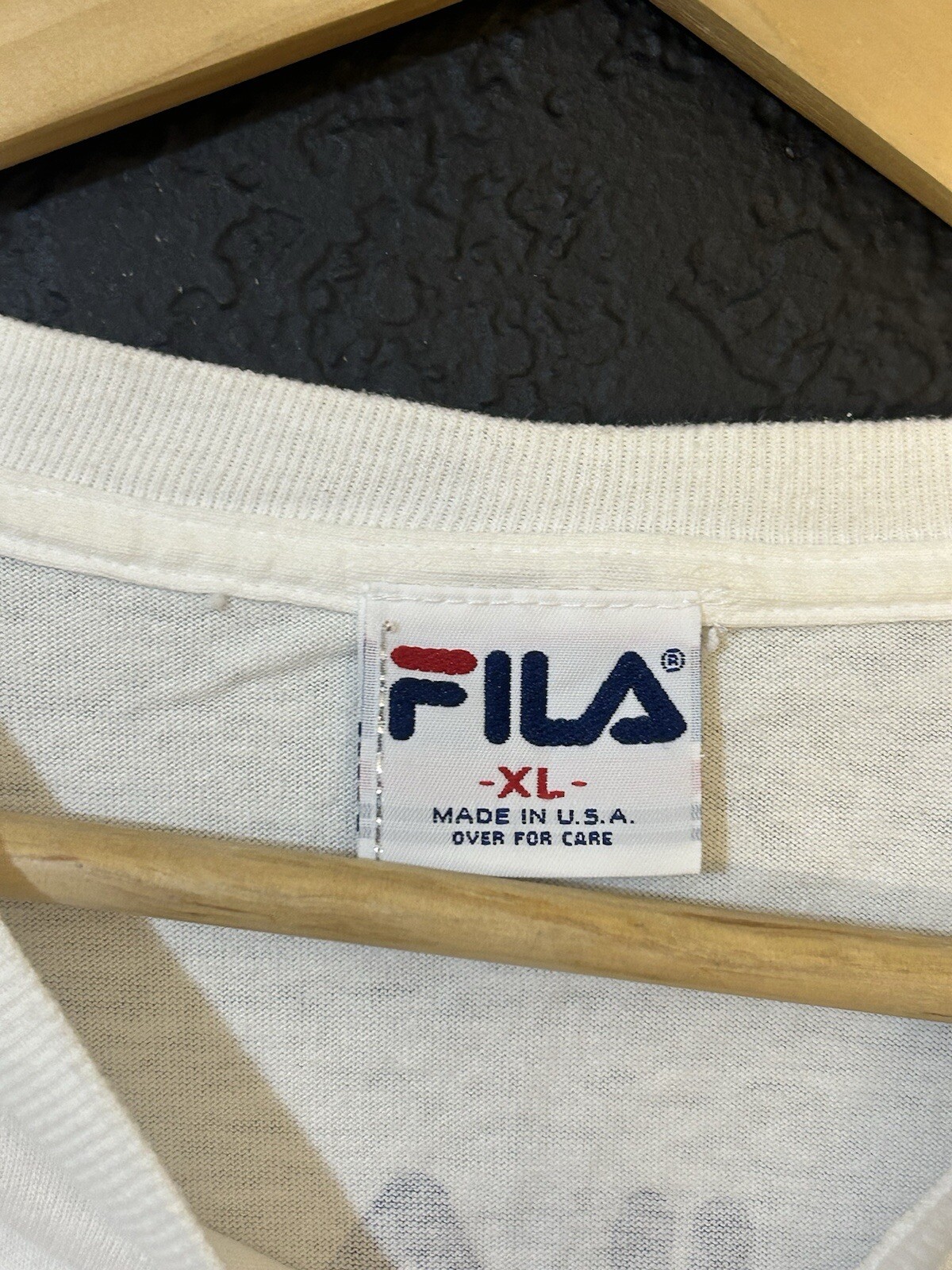 T shirt tennis vintage anni 90 Fila Lipton Championship taglia XL