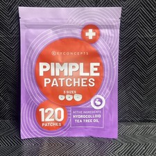 KEYCONCEPTS Pimple Patches 120 Ct Hydrocolloid Acne Patches w/ Tea Tree Oil B14