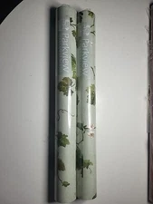 2 Parkview Designs Wallcoverings 56 sq ft Each GREEN LEAF SEALED VINTAGE