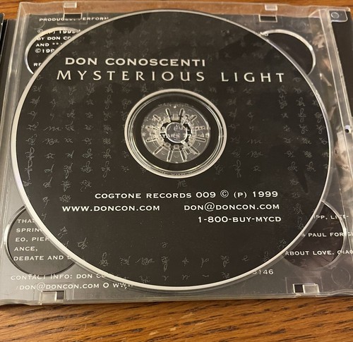 Don Conoscenti - Mysterious Light (CD 1999) Solo Acoustic Poetic Autographed - Picture 6 of 10