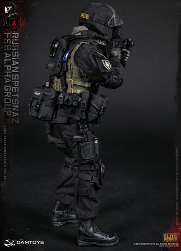 IN STOCK Modellino Damtoys 78064 Russian Spetsnaz Fsb Gruppo Alpha scala 1/6 - Foto 7 di 12