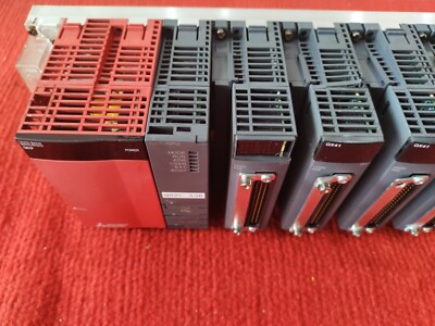 Mitsubishi Q02UCPU, QY41P, QX41 , Q61P PLC Set | eBay
