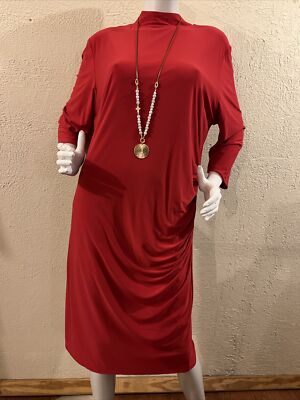 open lace back dress Red Seamed Button-Down Dress – New York & Company
