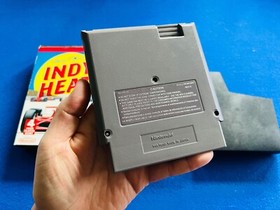 Danny Sullivan's Indy Heat NES Nintendo Box Manuale CIB Completo Inserti Promo