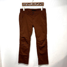 PrAna Hiking Pants Roll-Up Leg Quick-Dry Brown Boot Cut Hiking Casual Women 10