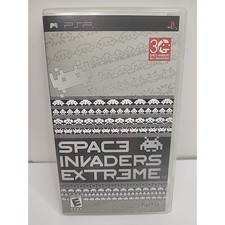 Space Invaders Extreme Sony PSP 2008 UMD Complete CIB Tested Working