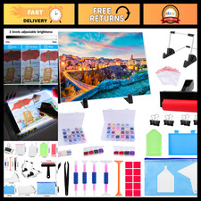 A4 LED Light Pad for Diamond Painting, USB Powered Art Light Board Kit