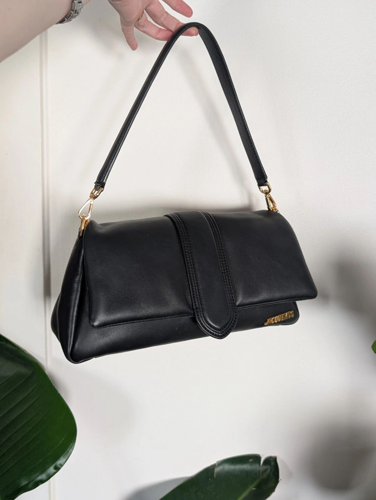 Jacquemus — Jacquemus Le Bambimou Black Calfskin