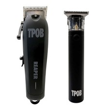 Slime 2 Ghost Black Clipper Trimmer Set Barber Hair Clippers for Men 6800