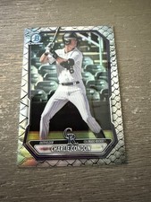 2026 Bowman Chrome Baseball Charlie Condon #BCP-46 Reptilian Refractor Rockies