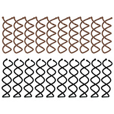 Spirale Haarspangen Set f&uuml;r langes mittleres OnHair Hochwertiges Haaraccessoire