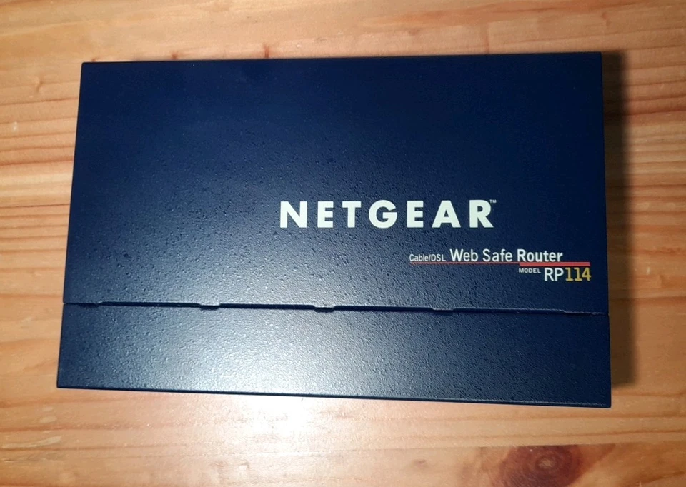Netgear RP 114 xDSL Kabel Router - Bild 2 von 4