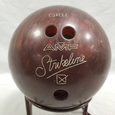 AMF Strikeline Bowling Ball Brown Marble Swirl 10 LB