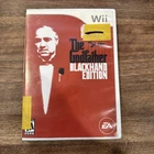 The Godfather Blackhand Edition Nintendo Wii 2007, No Manual