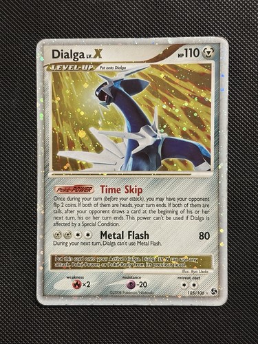Dialga Lv. X - 105/106 - Great Encounters - Pokemon Card - HP