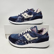 Saucony Shadow 6000 Paisley Blue Casual Athletic Shoes / S70724-1 / Men's 8.5