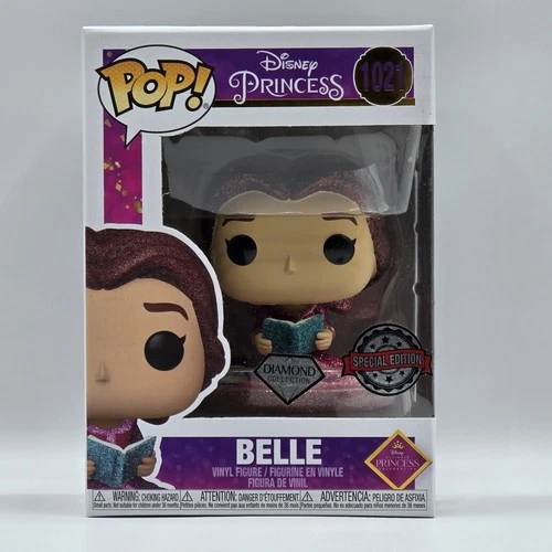 Funko Pop! Disney Princess Belle #1021 Special Edition Diamond Collection
