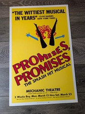 Promises Promises Broadway Musical Window Card Mechanic Theatre