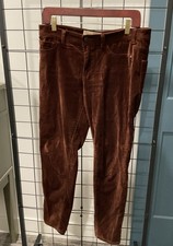 Anthropologie Pilcro and the Letterpress High-Rise Skinny Corduroy Size 30