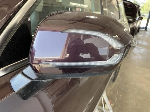 Used Left Door Mirror fits: 2020 Hyundai Palisade electric heated w/turn signal