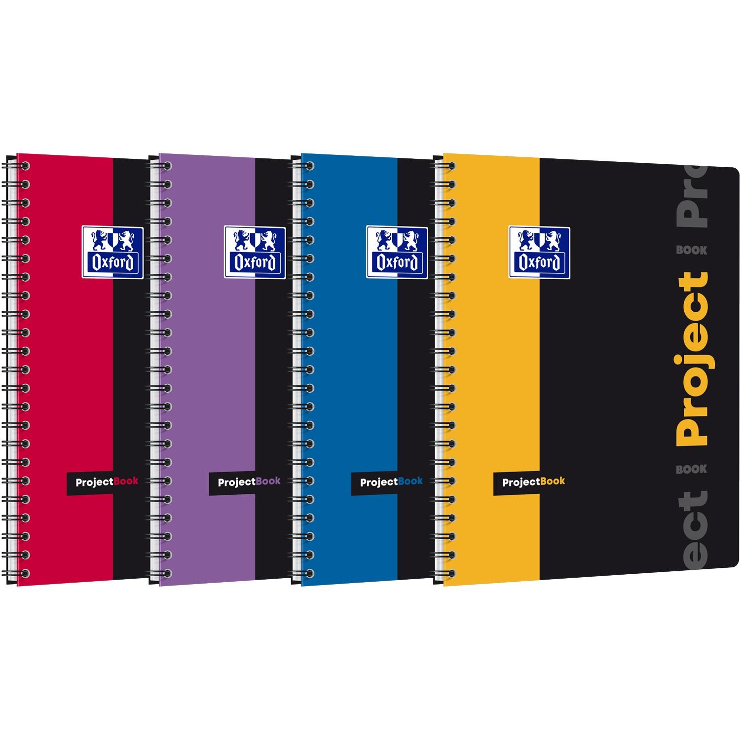 Cahier Organiseur Oxford Projectbook pour Ne Plus Perdre ses Notes de Cours Grands Carreaux Seyes