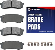 Geobrakes Rear Brake Pads Fits 2017-2020 Mitsubishi Outlander, Eclipse Cross & O