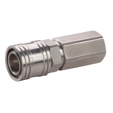 SPEEDAIRE 30E571 Quick Connect,Socket,1/4" Body,3/8"-18 30E571