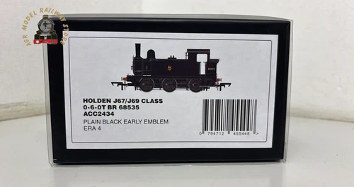 Accurascale ACC2434 Class J67 0-6-0T 'Buckjumper' 68535 in BR plain black