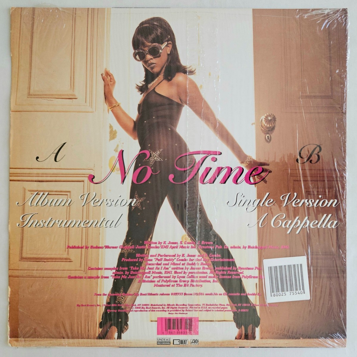 1996 - LIL' KIM FEATURING PUFF DADDY - NO TIME - BIG BEAT OG