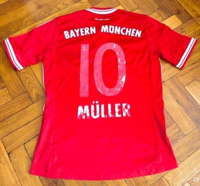 Bayern Munchen MULLER Adidas 2013 Soccer Jersey for teenagers