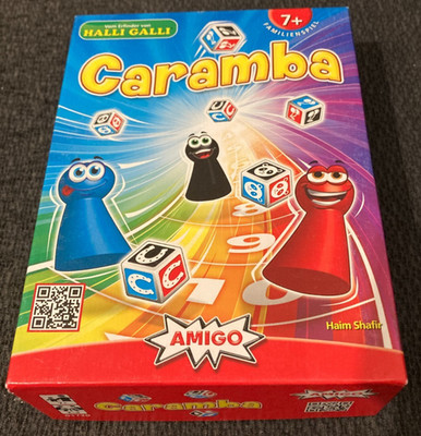 Caramba Dice Game Amigo Complete Complete Original Packaging Excellent Rare Cult Haim Shafir