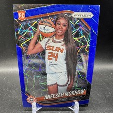 ANEESAH MORROW Rookie Blue Velocity Prizm 2025 Panini Prizm WNBA #146 Sun
