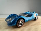 Vintage 1968 Hot Wheels Redline Chaparral 2G Racer Blue Nice Condition Diecast