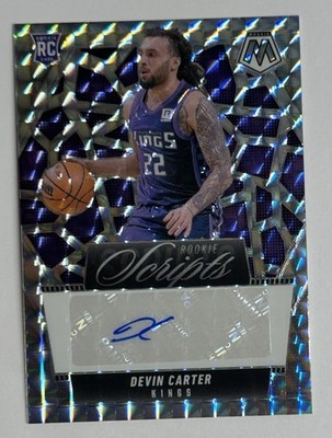 2024-25 Panini Mosaic Scripts Devin Carter Rookie Auto