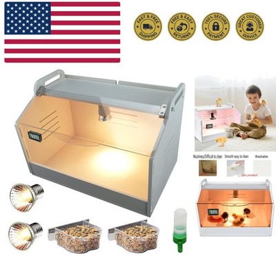 Intelligent Brooder Box 10-15 Newborns Chicks Quail Birds Small Animals Manua...