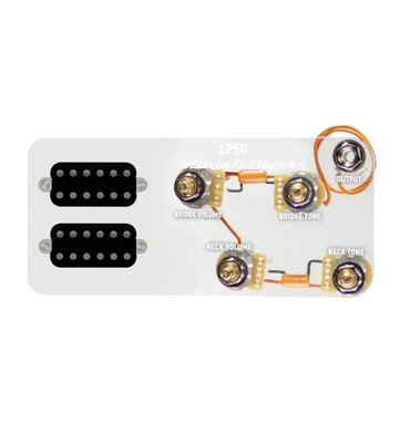920D Custom Combo Kit Uncovered Smoothie Humbuckers/Harness For Les Paul Guitars