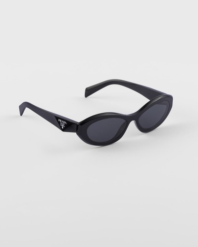 PRADA Symbole Oval Cat Damen Sonnenbrille PR 26ZS 16K08Z schwarz dunkelgrau ORIGINAL - Bild 8 von 24