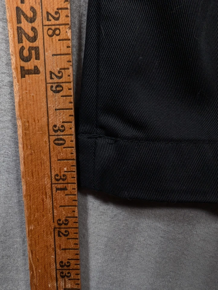 Chef Works Mens Black Baggy Work Pants Draw String Pockets Size XL - Image 4 of 4