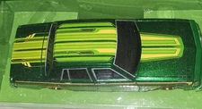 MAISTO LOWRIDERS 1:26 1987 CHEVROLET CAPRICE METALLIC GREEN OUT OF PRODUCTION!!!