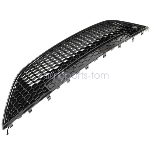 Fit Ford Focus ST 2015-2018 Front Bumper Grille Mesh Grill Honeycomb Gloss Black - Picture 2 of 15