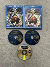 Disney Snow White and the Seven Dwarves Diamond Edition Blu-Ray DVD 3 Disc Set