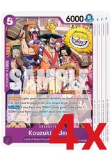 4x Kouzuki Oden-Carrying On His Will (OP13-063)One Piece TCG - English