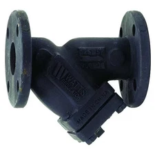 Mueller Steam Specialty 3 758 N Iron Body Y Strainer, 3" Pipe, Flanged, Cast