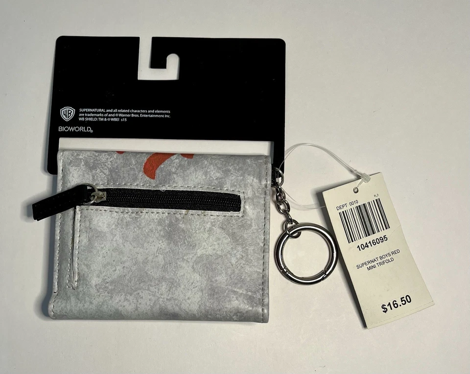 Supernatural Join The Hunt Tri-Fold Wallet Keychain - Image 2 of 4