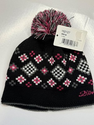 Ziener IKKIO Pompom Black Hat  unisex one size fits most