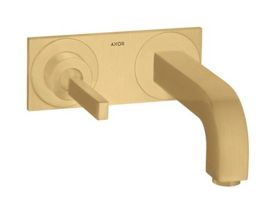 Hansgrohe basin mixer concealed Axor Citterio 39115250 Brushed Gold Optic