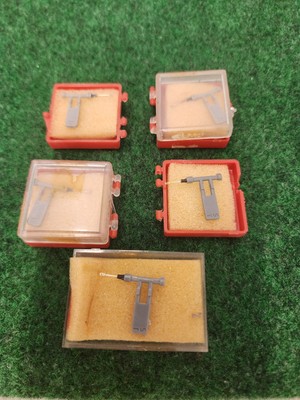 (5)Audition replacement needle Sonotone Cartiridge sapphire tip New In Package