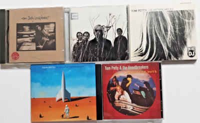 5 lot CDs... Tom Petty...Wildflower...Echo...Last DJ...Highway Companion