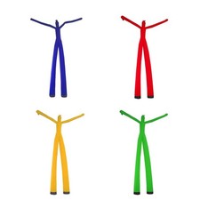 Skydancer Aufsatz Zweibein Figur, versch. Farben, ca 8m, schöne Dekoration